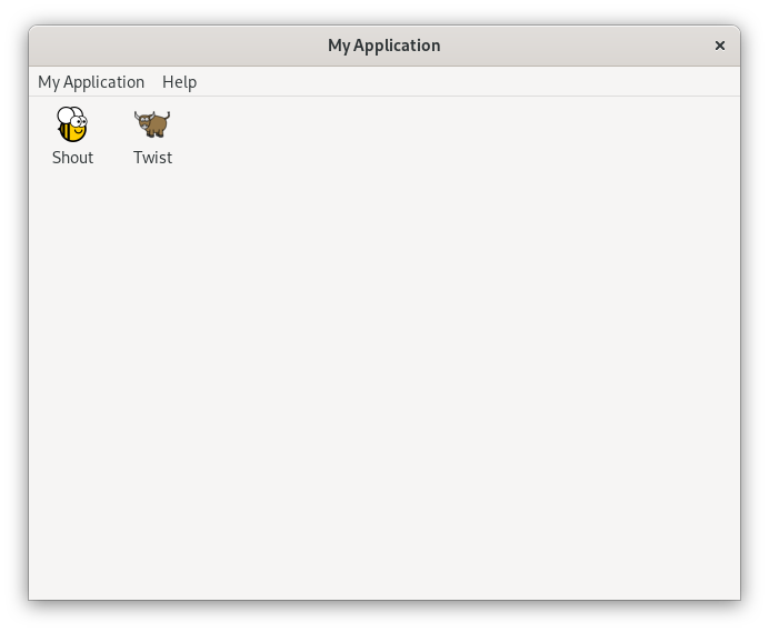 MainWindow on Linux (GTK)