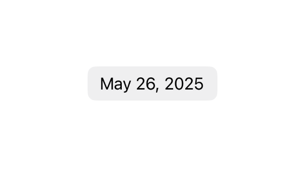 DateInput on iOS