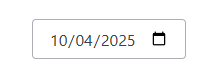 DateInput on Web
