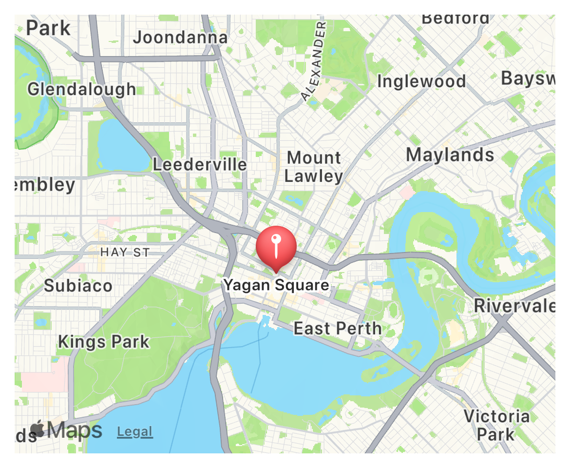 MapView on iOS