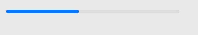 ProgressBar on macOS